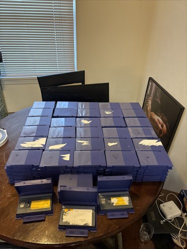 Lot of 156 Sony DVCAM HDV Mini Tapes 64 & 124 Minute Highway Department Used