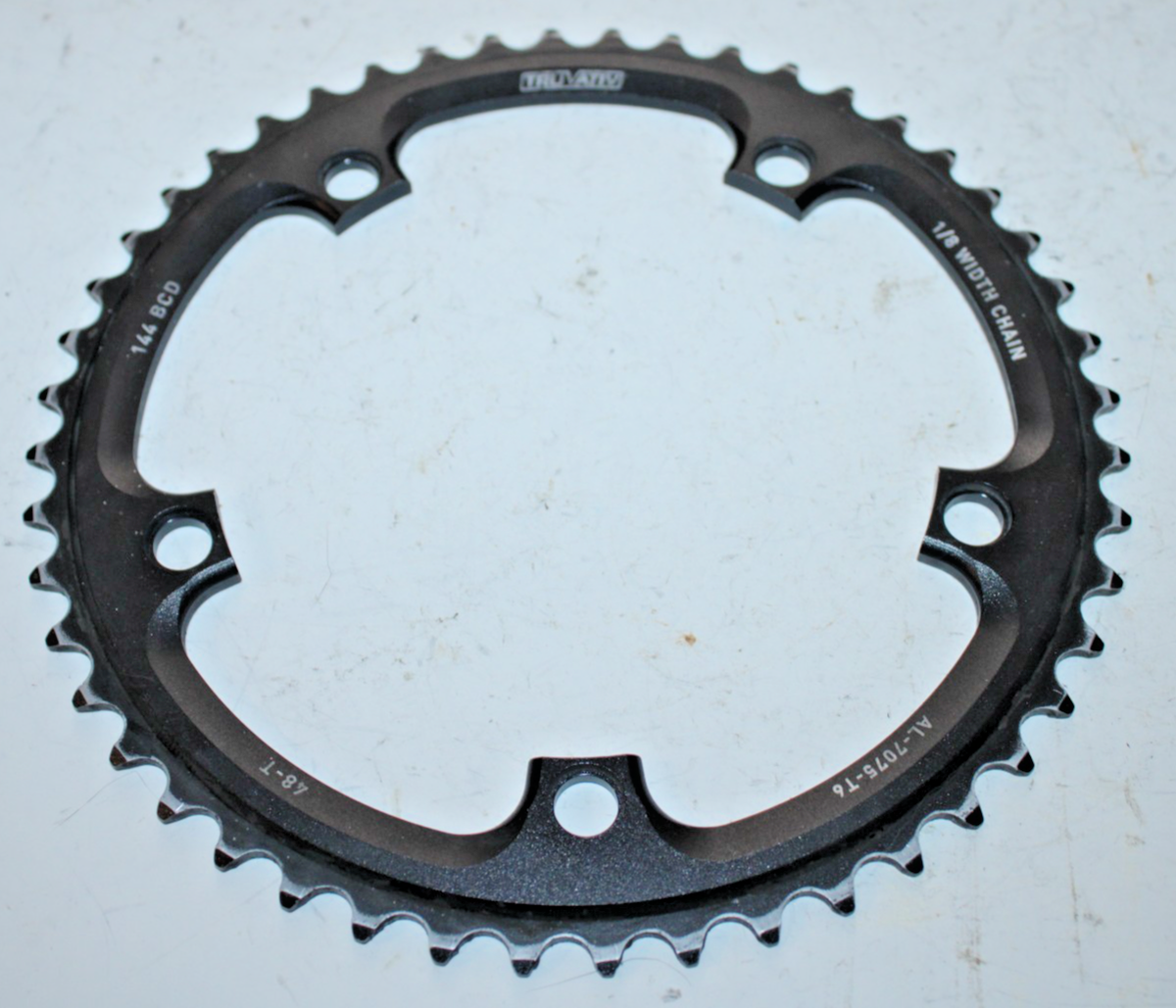 TruVativ Road Bike Chainring BCD144 468Tooth 48T Touring Black