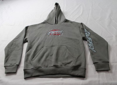 Supply & Demand Unisex Kid's Blast Graphic Pullover Hoodie EH6 Grey Size XL NWT