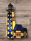 Vintage Tiffany Style Lighthouse Night light/Table Accent Lamp