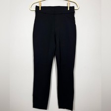 SPANX The Perfect Pant Ankle Back Seam Skinny Black SZ S