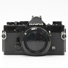 Olympus OM-1 Black Body SLR Film Camera Body - STK: 43566
