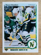 1990-91 Upper Deck French #106 Shawn Chambers