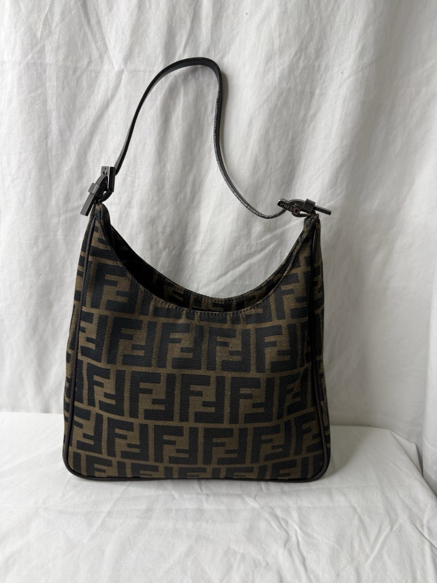 Fendi Zucca Handbag / Shoulder Bag Vintage Canvas | eBay