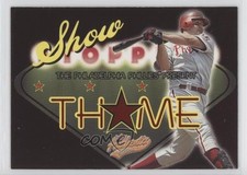 2005 Fleer Authentix Show Stoppers Jim Thome #10SS HOF s7f