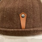 Brand New Kangol Fedora Brown Wool Hat With Tags Medium Melange Player K1852FA — photo 2