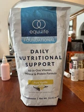Equi.life All In One Vitamin Mineral & Protein Formula Pure Vanilla 14.41 Oz