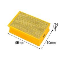 Bloc de ponçage à main pour polissage carrelage bois marbre métal avec plusie