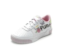 PUMA Cali Bouquet Floral Lace Up Youth Girls Size 5 Sneakers Casual Shoes Eu37