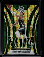 2024-25 Mosaic Basketball Giannis Antetokounmpo #9 Elevate Reactive Yellow /99