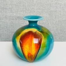 Hutschenreuther Vase Renée Neue 70er Space Age Keramik Design 10,5 cm