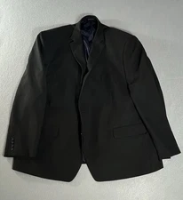 Shaquille O’Neal XLG Men’s 52R Black 2-Button Blazer Sport Coat Big & Tall