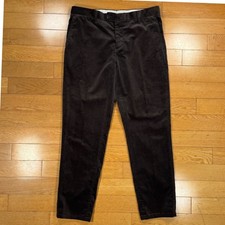 Brunello Cucinelli Mens Brown Corduroy Trousers Italy Size 52 36x31 