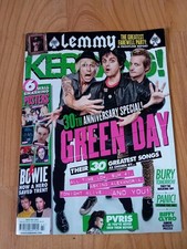 Kerrang Magazine Issue No 1603 Green Day 30th Anniversary Special Jan 23 2016