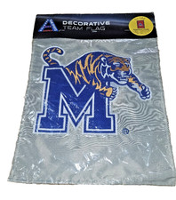 VTG University of Memphis Tigers Flag House Banner 2 sided 2015 NEW applique NOS