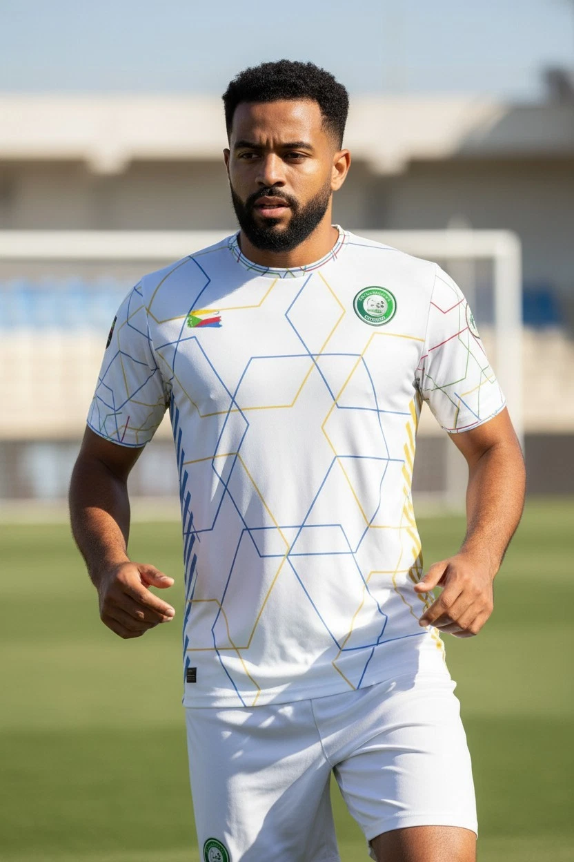 Football Comoros nouveau maillot edition (jersey)