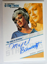 Rittenhouse Quotable Star Trek TOS Majel Barrett Chapel Autograph Card QA6