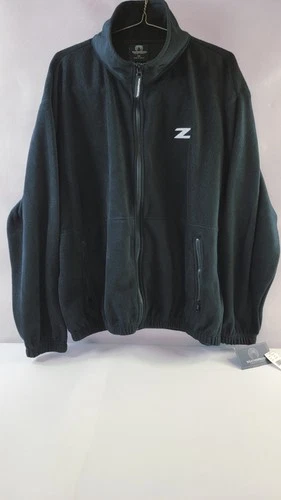 Weatherproof Nissan 350Z Logo XXL Black Fleece Full Zip Jacket Sweater New NWT  video thumbnail