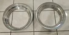 2 x BBS outer lips deep dish split rims 16x3.5 / 34-hole Aluminum