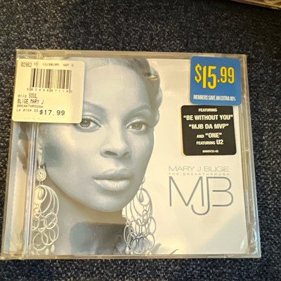 Mary J. Blige The Breakthrough CD Album 2005 Geffen Records Soul Jewel Case