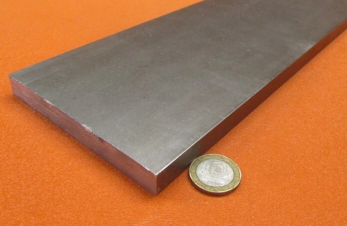 Barras recocidas de acero de aleación 4140, 1/2" x 4,0" de ancho x 60" de largo Foto 2 de 4