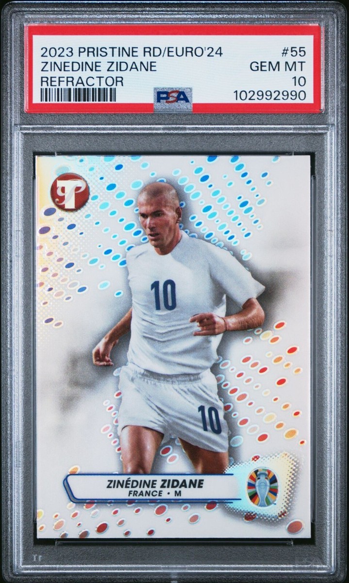 2023 Topps Pristine Road to Uefa Euro 2024 55 Zinedine