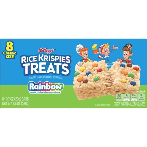 Delicious Rainbow Marshmallow Squares - 96 Bars for Kids' Lunchboxes & Snacks - Picture 11 of 11