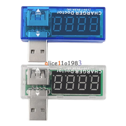 USB Charger Battery Doctor Mobile Power Detector Tester Voltage Current Meter