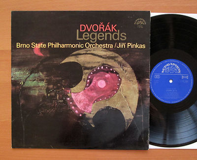 Dvorak Legends Jiri Pinkas Brno State Philharmonic Supraphon 1 10 1393 NM/EX