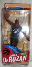 NBA Series 32 DEMAR DEROZAN  Black Jersey Rookie McFarlane Figure Raptors #1