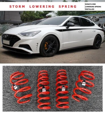HYUNDAI 2020 - 2026 SONATA (DN8) LOWERING SPRING F & R (1-inch lowering) KDM - Image 1 of 4