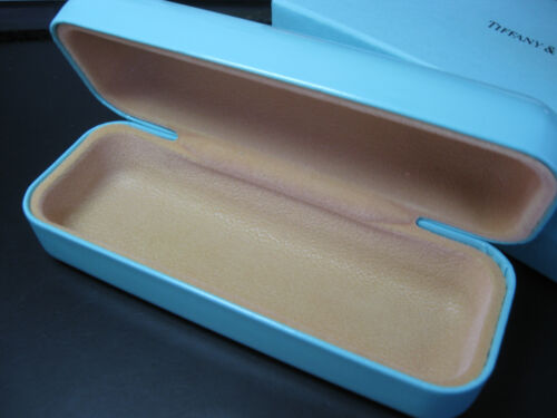 Tiffany & Co Sunglass Hard Case, Box And Cleaning Cloth blue sunglasses glasses - Picture 8 of 11