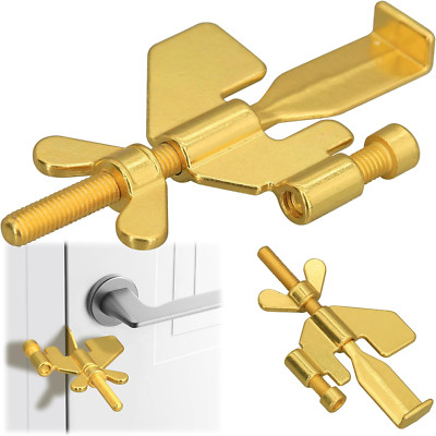 1 PCS Upgraded Portable Door Lock,Home Security Door Locker Travel Lockdown Lock