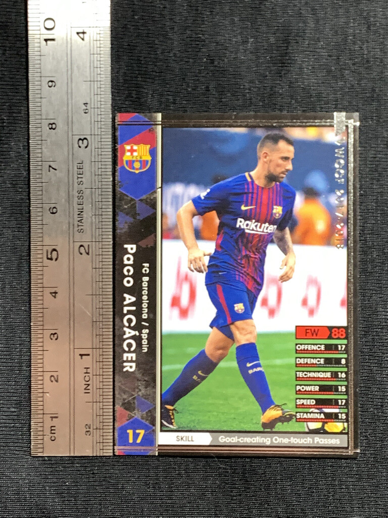 Paco Alcacer WCCF PANINI soccer card Japan sports 237/272 2016