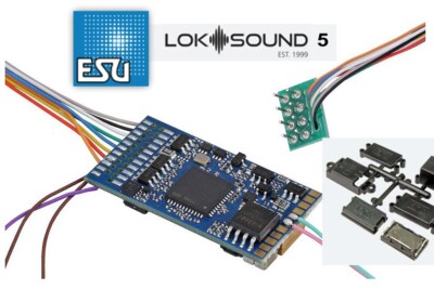 ESU 58410 LokSound 5 DCC MM SX M4 Leerdecoder 8 pin NEM652 EBay de esu-58410-loksound-5-dcc-mm-sx-m4-leerdecoder-8-pin-nem652-ebay-de