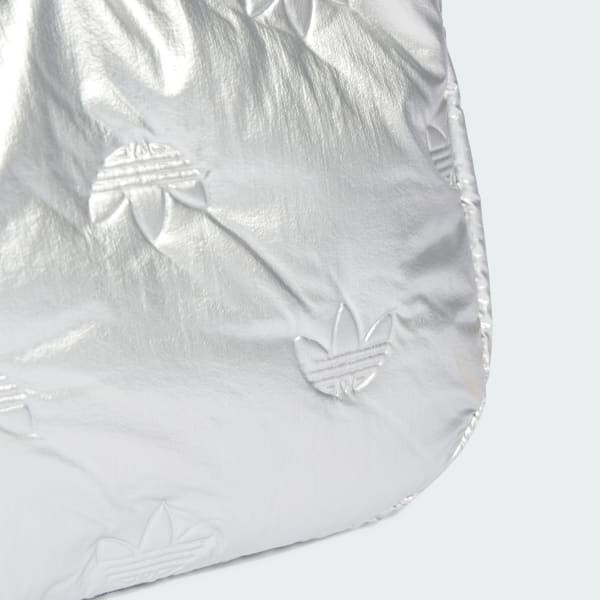 Adidas Puppy Satin Mini Shoulder Bag Womens - Silver