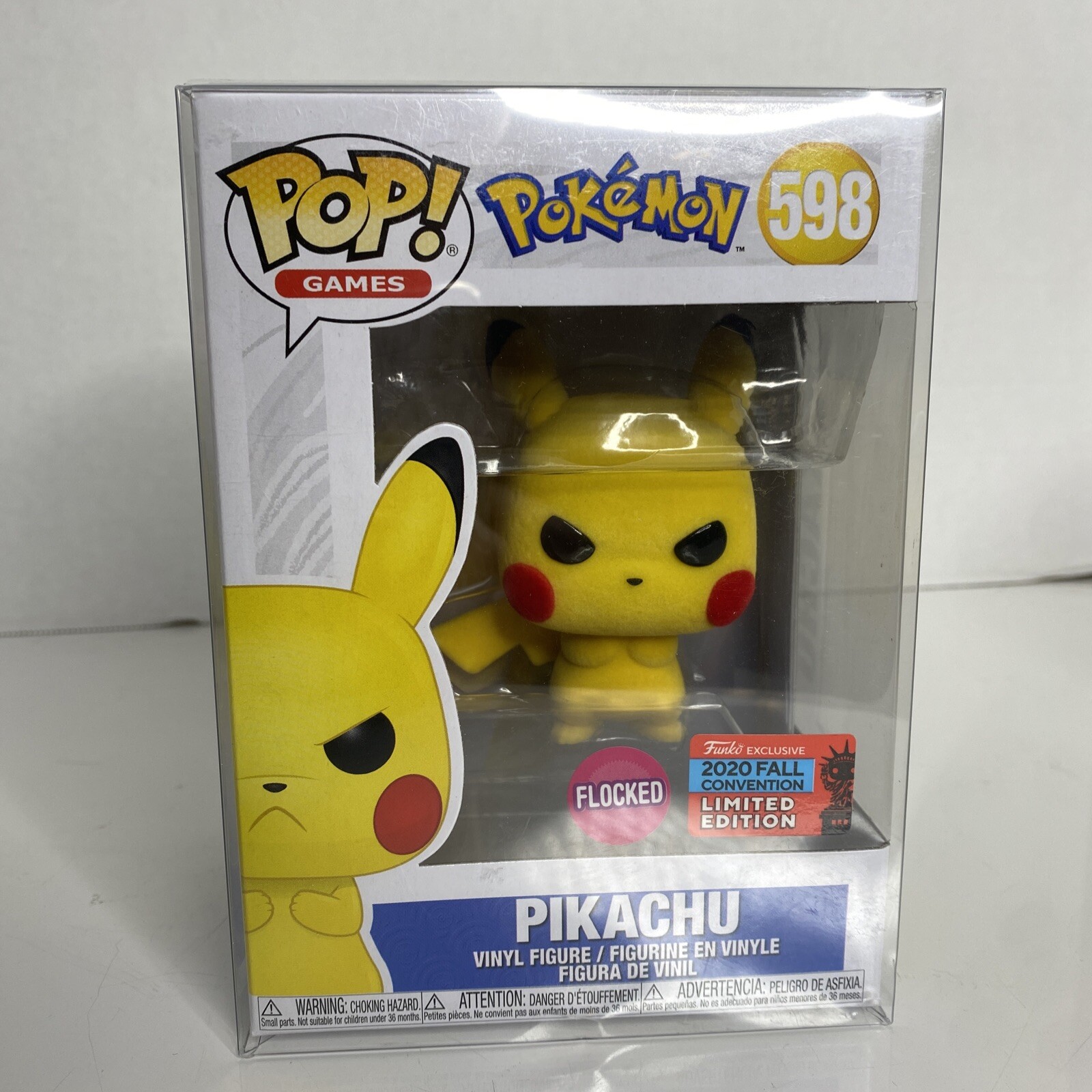 grumpy pikachu flocked