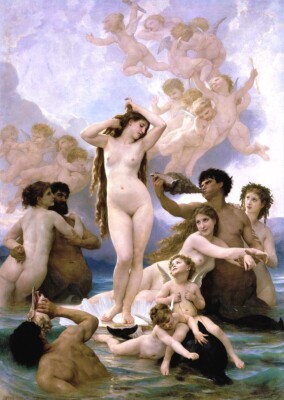canvas art print giclée - poster - pillow. The Birth Of Venus.