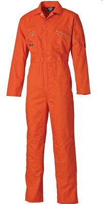 MENS DICKIES REDHAWK ZIP FRONT COVERALL OVERALLS BOILERSUIT WD4839