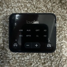 lavales wireless audio adapter PAD ONLY For 2 Tv To Headphones 100ft Range.