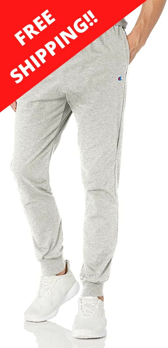 Champion Men's Everyday Cotton Jogger Free Shipping | eBay