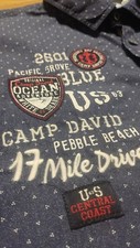 Camp David long Sleeve men Shirt Size XL