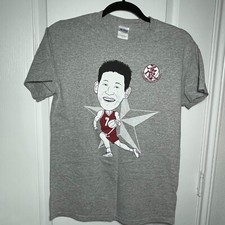 Gildan NBA Houston Rockets YOUTH Crew Neck T-shirt Jeremy Lin Big Head Small