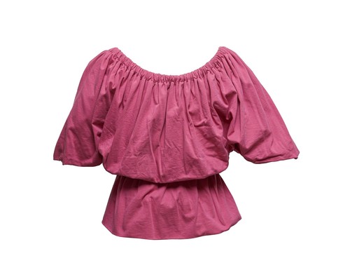 Pink Dries Van Noten Scoop Neck Top Size US S - Picture 3 of 4
