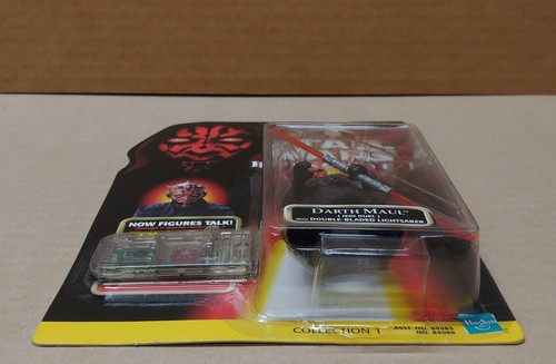 Star Wars EP1 BLACK VEST Darth Maul Jedi Duel Episode 1 RARE ERROR Variant Pink - Picture 7 of 10