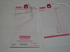 Repair Service Tags Reinforced Eyelets Wire T...