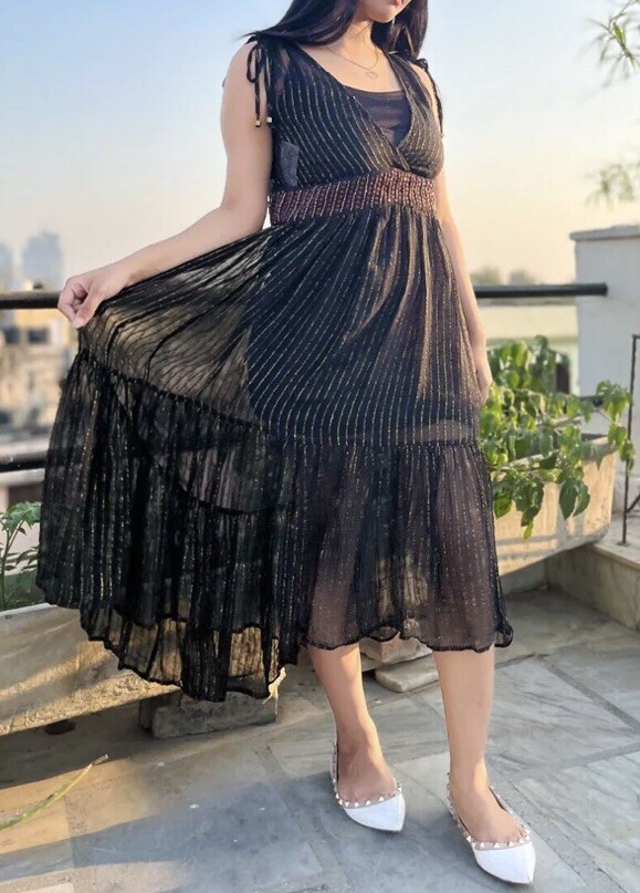 sheer tiered dress Maxi Dress Women - Sheer Dress Summer - Sheer Dress Overlay