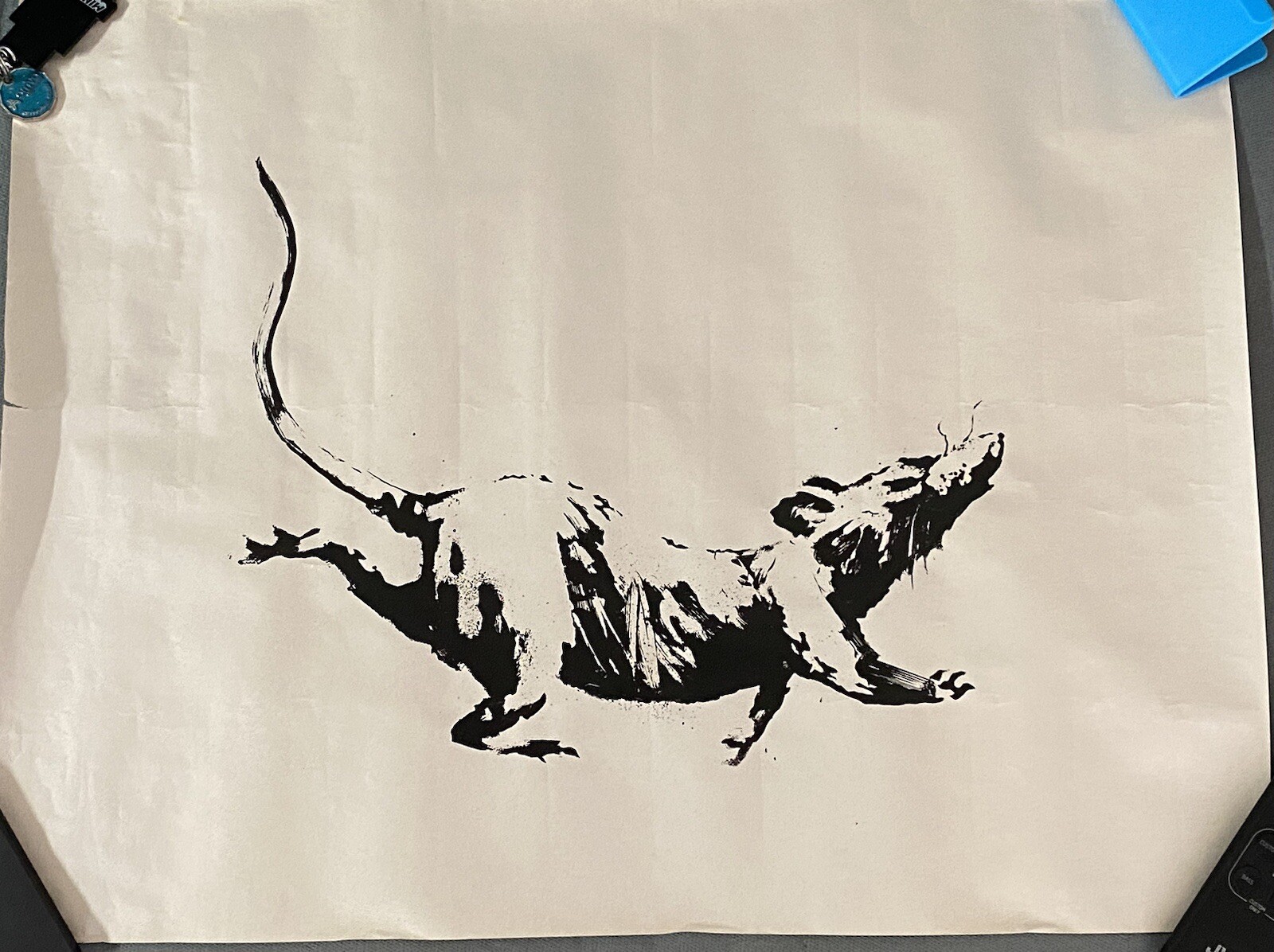 Rare Banksy Croydon GDP Rat Race Limited Edition Artwork