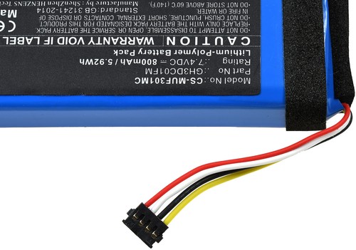 Batería Compatible Xiaomi Tipo GH3DC01FM 7,4V 800mAh/6Wh Li-Polímero Azul - Imagen 3 de 3