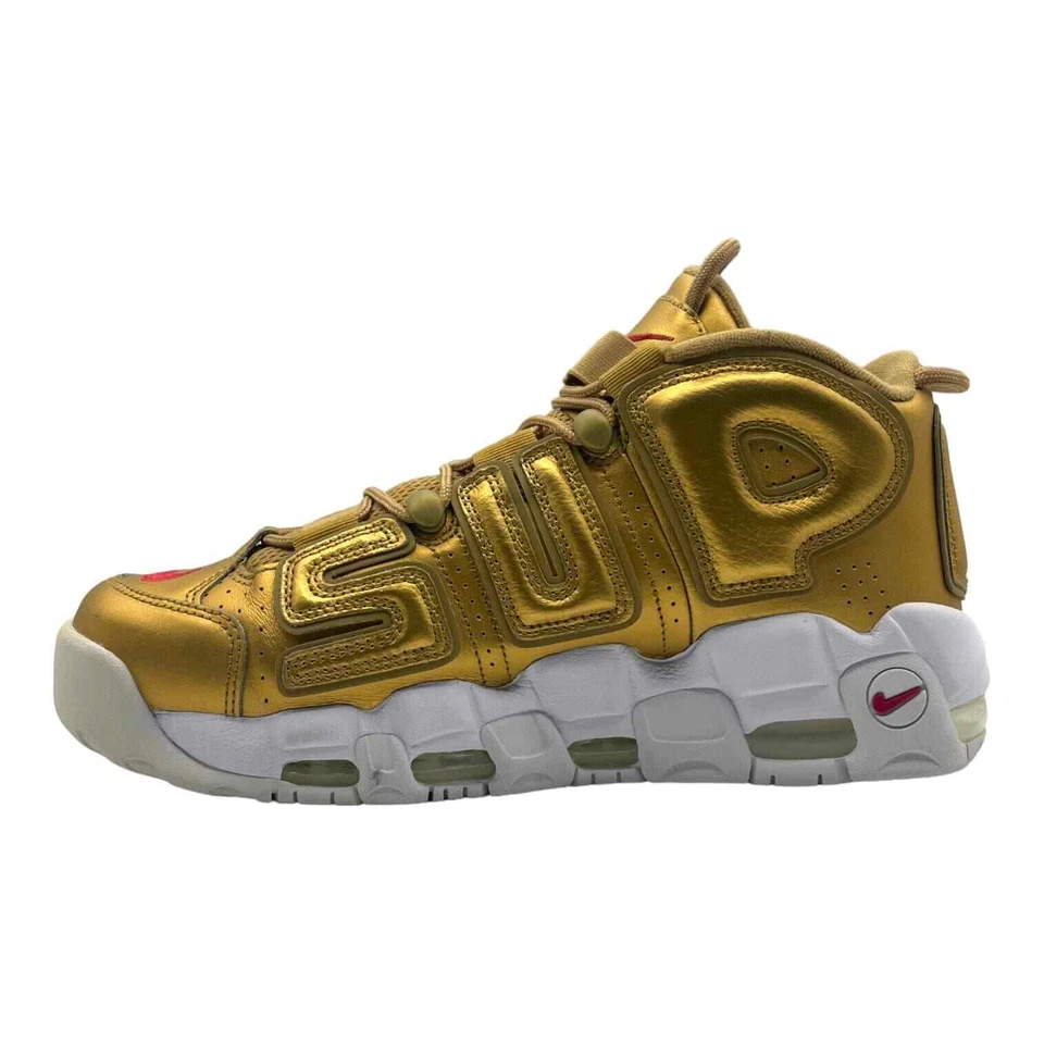 Nike Air More Uptempo Supreme "Suptempo" Gold Pre Owned Pre-Owned - Image 3 of 4